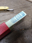 Vtg Antique George Iebberson Straight Razor Nice Scales Blade Jimps and Box!