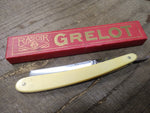 Vtg Antique George Iebberson Straight Razor Nice Scales Blade Jimps and Box!