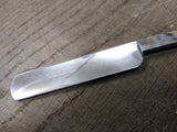 Vtg Antique Alwin Straight Razor With Nice Scales Blade Jimps and Box!