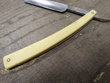 Vtg Antique Alwin Straight Razor With Nice Scales Blade Jimps and Box!