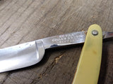 Vtg Antique Extra Hollow Ground Straight Razor Sheffield Nice With Box!