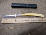 Vtg Antique Extra Hollow Ground Straight Razor Sheffield Nice With Box!