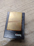Vtg 1994 Brushed Brass Zippo Lighter Select Trading Co Tobaccoville NC w/Box!