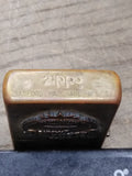 Vtg 1994 Brushed Brass Zippo Lighter Select Trading Co Tobaccoville NC w/Box!