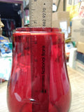 Vtg Dietz Loc Nob Ruby Red Fitzall, 12-4-23 Kerosene Lantern Globe 6.75 inch