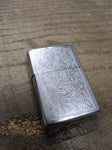 Vtg 1978 Zippo Venetian Scroll Cigarette Lighter Initial J.R. B. Bradford Pa USA
