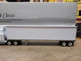 Tonkin Diecast Metal 1/53 Scale Freightliner FLD 120 Semi Truck & Trailer w/Box!