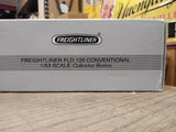 Tonkin Diecast Metal 1/53 Scale Freightliner FLD 120 Semi Truck & Trailer w/Box!