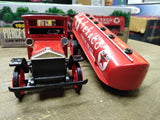 Texaco 1920 Pierce Arrow Cab W/Tanker Truck Red Die Cast Bank 11" #16 Mint w/Box