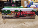Texaco 1920 Pierce Arrow Cab W/Tanker Truck Red Die Cast Bank 11" #16 Mint w/Box