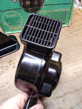 Vtg 50's WAHL Model G Silent Hair Dryer Art Deco Bakelite Original Box Works!