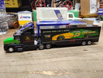 3 Pc Racing Champions Diecast Semi Truck/Trailer Lot Polaris John Deere Melling