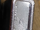 Vtg 1958 Zippo Cigarette Lighter Pat 2517191 Visual Slide Co Washington DC USA