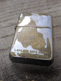 Vtg 1958 Zippo Cigarette Lighter 2517191 Dravo Green Cross For Safety 1955 1956