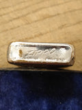 Vtg 1958 Zippo Cigarette Lighter 2517191 Dravo Green Cross For Safety 1955 1956