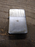 Vtg 1937 1950 3 BARREL Zippo Cigarette Lighter Pat 2032695 Matching Insert Repai