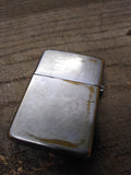 Vtg 1937 1950 3 BARREL Zippo Cigarette Lighter Pat 2032695 Matching Insert Repai