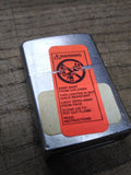 Vtg Refurbished 1972 Zippo Cigarette Lighter Naval Air Station Willow Grove Pa