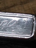 Vtg Refurbished 1972 Zippo Cigarette Lighter Naval Air Station Willow Grove Pa