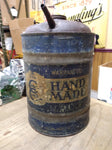 Vtg Delphos Warranted Hand Made Choice Cans Service Station Gas Oil Water Ohio