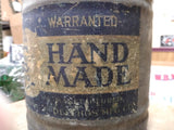 Vtg Delphos Warranted Hand Made Choice Cans Service Station Gas Oil Water Ohio
