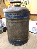 Vtg Delphos Warranted Hand Made Choice Cans Service Station Gas Oil Water Ohio