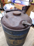 Vtg Delphos Warranted Hand Made Choice Cans Service Station Gas Oil Water Ohio