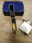 Vtg 1974 Zippo Cigarette Lighter Mack Bulldog Logo Brushed Chrome Nice Snap USA!