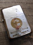 1962 Zippo Cigarette Lighter Factory Refurbished Sealed 1st National Bank 251719
