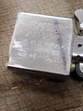 Vtg Refurbished 1972 Zippo Cigarette Lighter Naval Air Station Willow Grove Pa