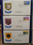 Vtg Franklin Mint 1973 British Virgin Islands First Day Coin & Stamp Collection