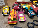 Vtg Huge Diecast Toy Car Truck Parts Lot Matchbox Super King Dinky Corgi Buddy L
