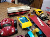 Vtg Huge Diecast Toy Car Truck Parts Lot Matchbox Super King Dinky Corgi Buddy L