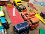 Vtg Huge Diecast Toy Car Truck Parts Lot Matchbox Super King Dinky Corgi Buddy L