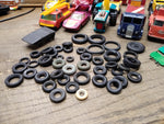 Vtg Huge Diecast Toy Car Truck Parts Lot Matchbox Super King Dinky Corgi Buddy L