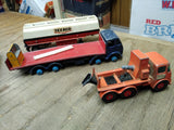 Vtg Huge Diecast Toy Car Truck Parts Lot Matchbox Super King Dinky Corgi Buddy L