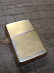 Vtg 1999 Zippo Cigarette Lighter Engraved Rose Flower Gold Plated Bradford Pa US