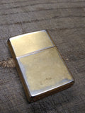 Vtg 1999 Zippo Cigarette Lighter Engraved Rose Flower Gold Plated Bradford Pa US