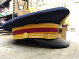 US Army Dress Blues Company Grade Officers Flight Ace Service Hat Rain Cover S 7