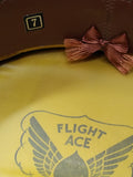 US Army Dress Blues Company Grade Officers Flight Ace Service Hat Rain Cover S 7