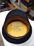 US Army Dress Blues Company Grade Officers Flight Ace Service Hat Rain Cover S 7
