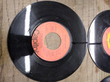 Vtg 6 Pc 45 RPM Record Lot Silvers Partridge Family A Murray Donny & Marie Osmon