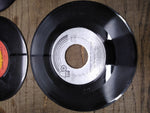 Vtg 6 Pc 45 RPM Record Lot Silvers Partridge Family A Murray Donny & Marie Osmon