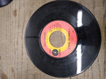 Vtg 6 Pc 45 RPM Record Lot Silvers Partridge Family A Murray Donny & Marie Osmon