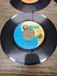 Vtg 6 Pc 45 RPM Record Lot Donny & Marie Osmond Carole King Tom Jones G Baker