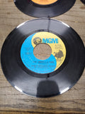 Vtg 6 Pc 45 RPM Record Lot Donny & Marie Osmond Carole King Tom Jones G Baker