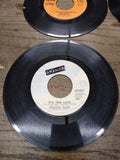 Vtg 6 Pc 45 RPM Record Lot Donny & Marie Osmond Carole King Tom Jones G Baker