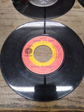 Vtg 6 Pc 45 RPM Record Lot Anne Murray Tom T Hall Loretta Lynn Glenn Campbell
