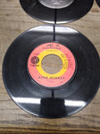 Vtg 6 Pc 45 RPM Record Lot Anne Murray Tom T Hall Loretta Lynn Glenn Campbell