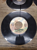 Vtg 6 Pc 45 RPM Record Lot Anne Murray Tom T Hall Loretta Lynn Glenn Campbell